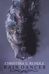 Muse woman flying with smoke fantasy concept